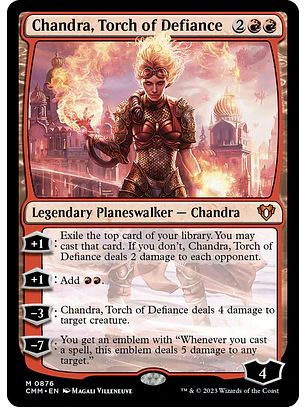 Chandra, Torch of Defiance | Inglés | NM | CMM
