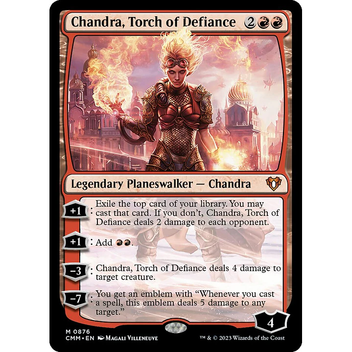 Chandra, Torch of Defiance | Inglés | NM | CMM 1