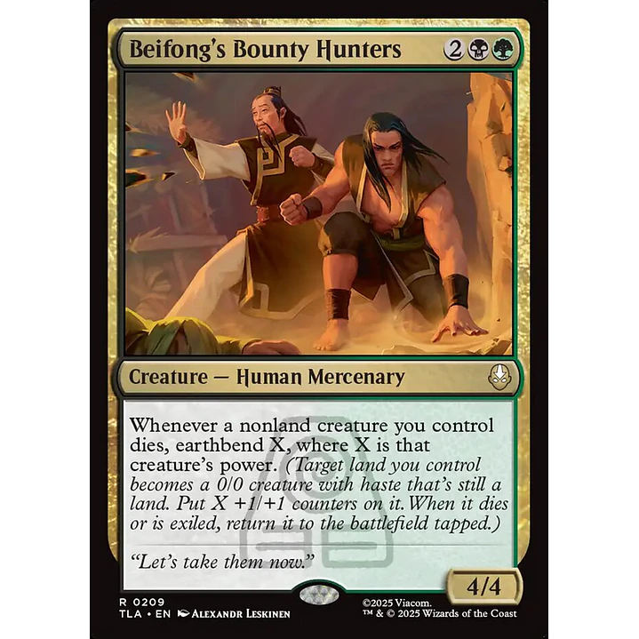 Beifong's Bounty Hunters (foil) | Inglés | NM | TLA 1