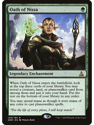 Oath of Nissa | Inglés | NM | OGW