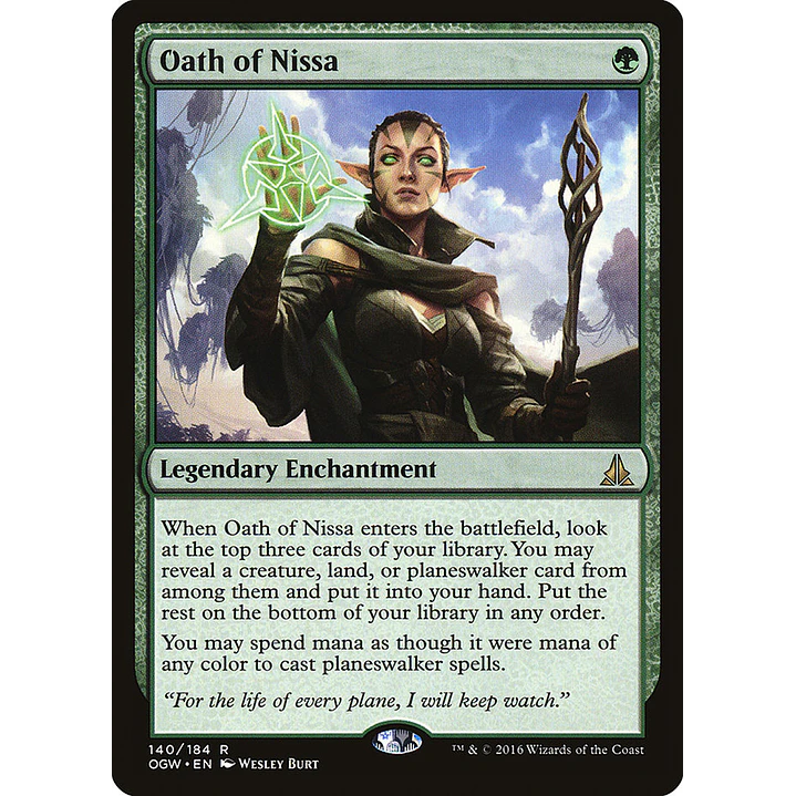 Oath of Nissa | Inglés | NM | OGW 1