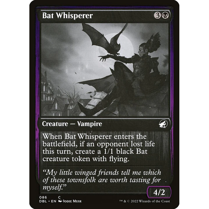 Bat Whisperer | Inglés | NM | DBL 1