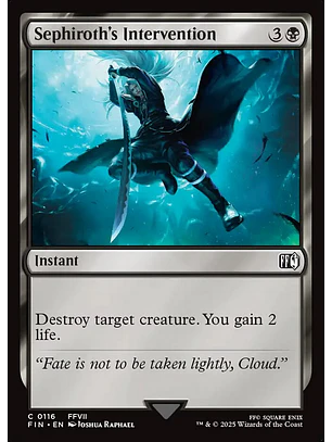 Sephiroth's Intervention (foil) | Inglés | NM | FIN