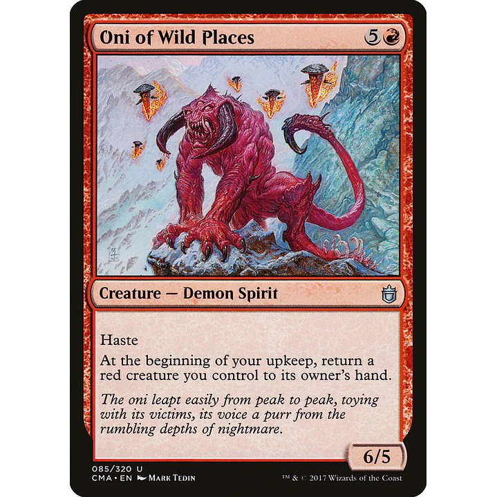 Oni of Wild Places | Inglés | NM | CMA 1