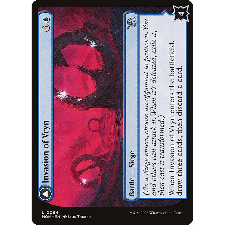 Invasion of Vryn // Overloaded Mage-Ring | Inglés | NM | MOM 1