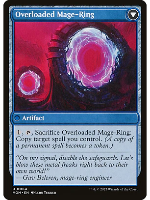 Invasion of Vryn // Overloaded Mage-Ring | Inglés | NM | MOM