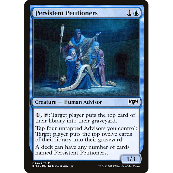 Persistent Petitioners | Inglés | NM | RNA 1