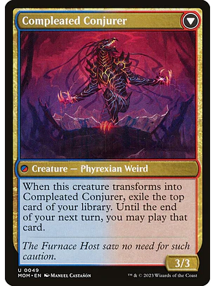 Captive Weird // Compleated Conjurer | Inglés | NM | MOM