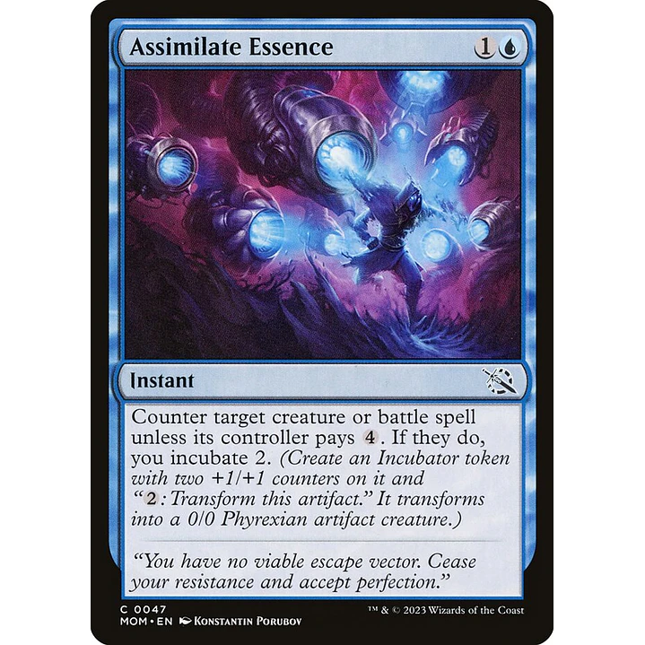 Assimilate Essence | Inglés | NM | MOM 1