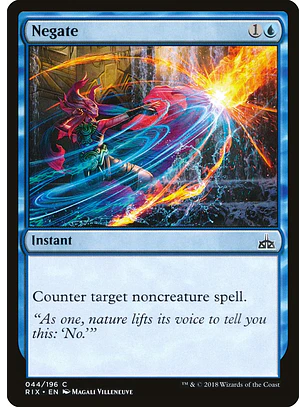 Negate | Español | NM | RIX