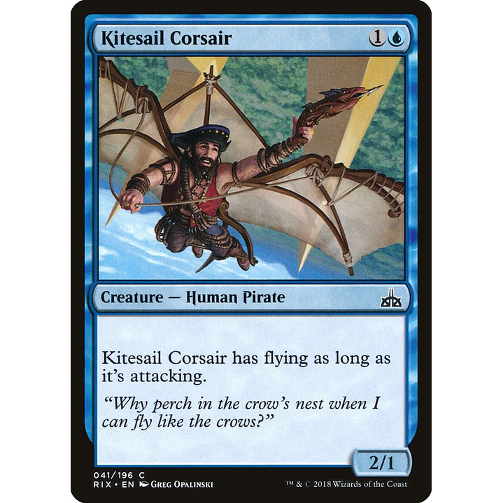 Kitesail Corsair | Español | NM | RIX 1
