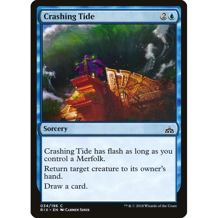 Crashing Tide | Español | NM | RIX 1