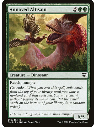Annoyed Altisaur | Inglés | NM | CMR