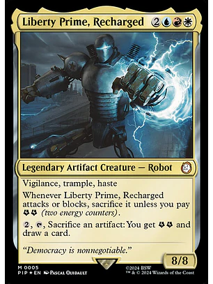 Liberty Prime, Recharged (foil) | Inglés | NM | PIP