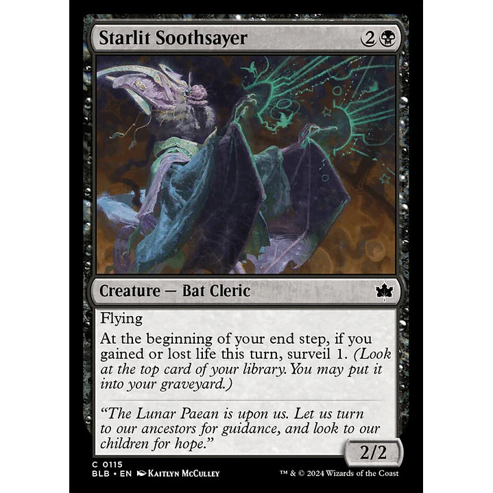Starlit Soothsayer | Inglés | NM | BLB 1