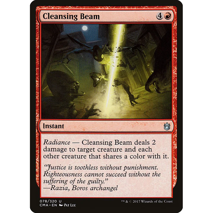 Cleansing Beam | Inglés | NM | CMA 1