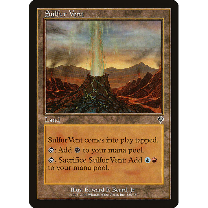 Sulfur Vent (Retro Frame) | Español | NM | INV 1