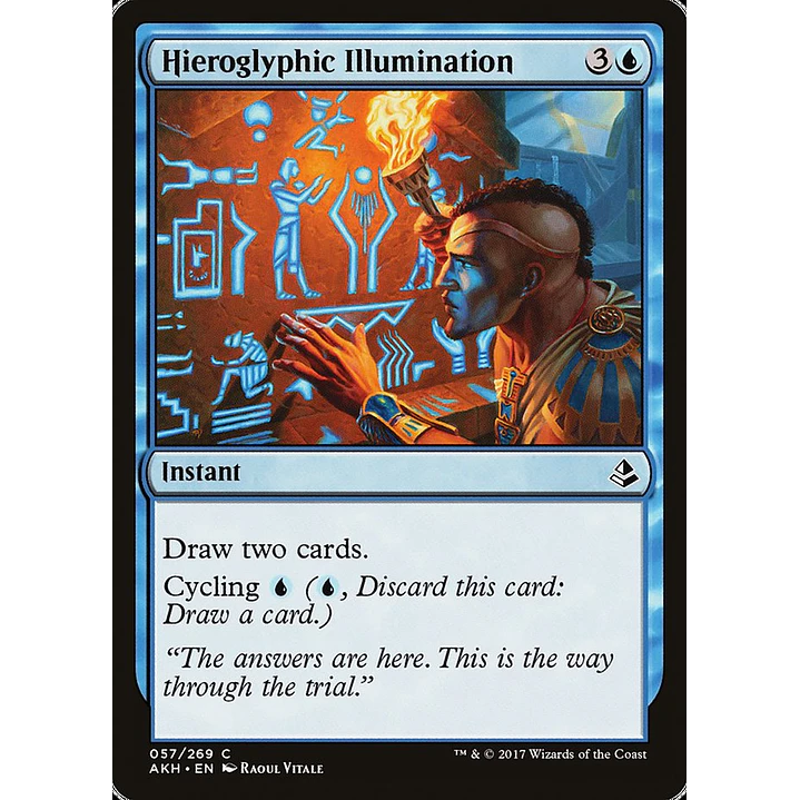 Hieroglyphic Illumination | Inglés | NM | AKH 1