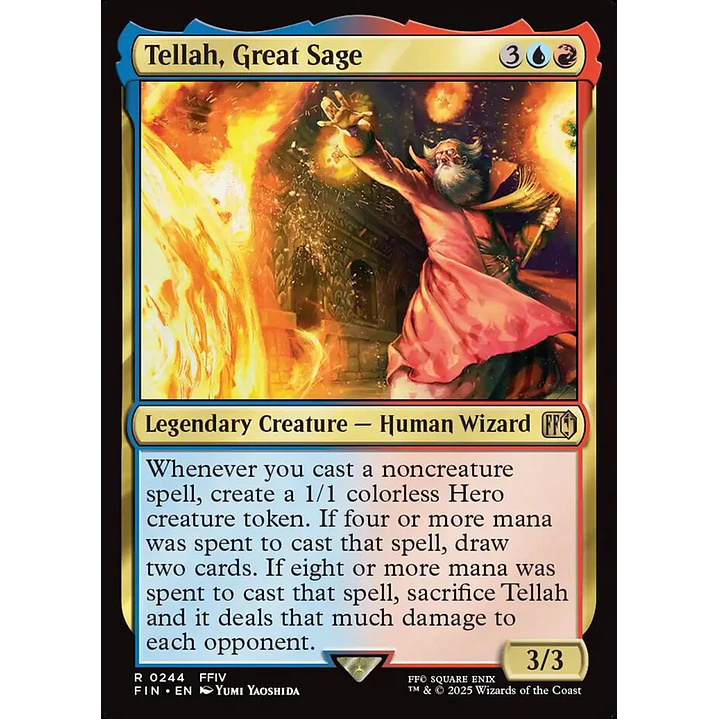 Tellah, Great Sage | Inglés | NM | FIN 1