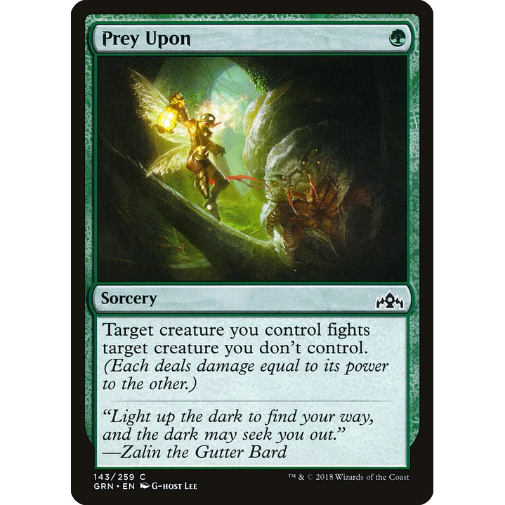 Prey Upon | Inglés | NM | GRN 1