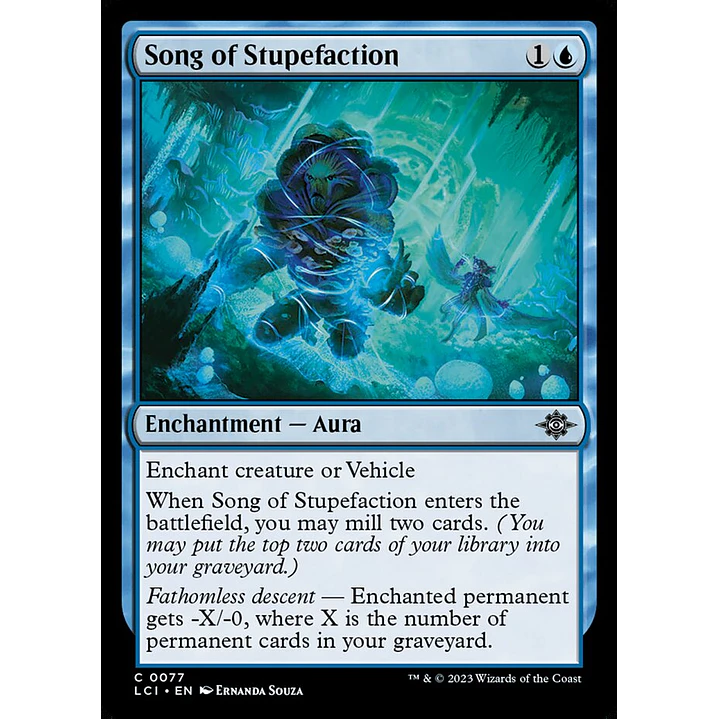 Song of Stupefaction | Español | NM | LCI 1