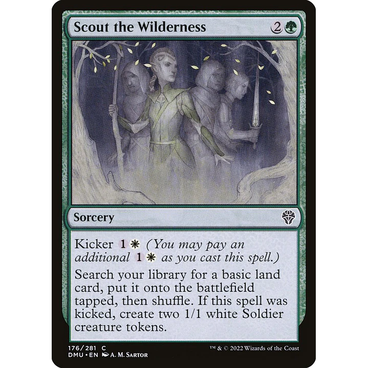 Scout the Wilderness | Español | NM | DMU 1