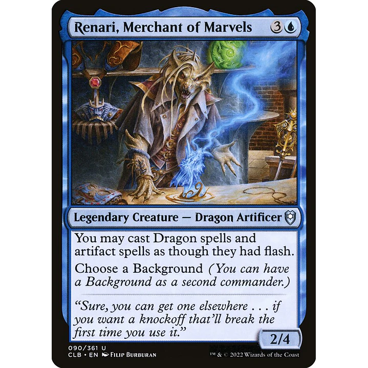 Renari, Merchant of Marvels | Español | NM | CLB 1