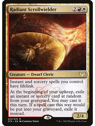 Radiant Scrollwielder | Japonés | NM | STX
