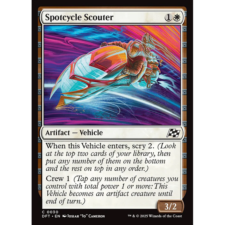 Spotcycle Scouter | Inglés | NM | DFT 1