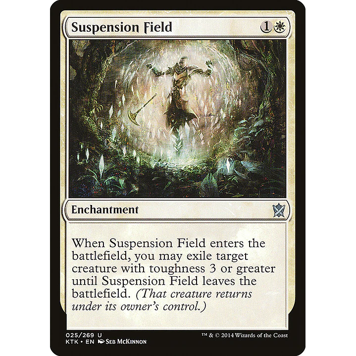 Suspension Field | Inglés | NM | KTK 1