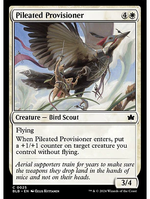 Pileated Provisioner | Inglés | NM | BLB