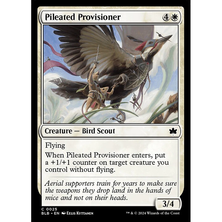 Pileated Provisioner | Inglés | NM | BLB 1