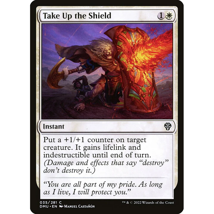Take Up the Shield | Español | NM | DMU 1