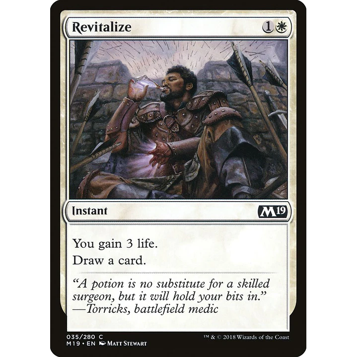 Revitalize | Inglés | NM | M19 1