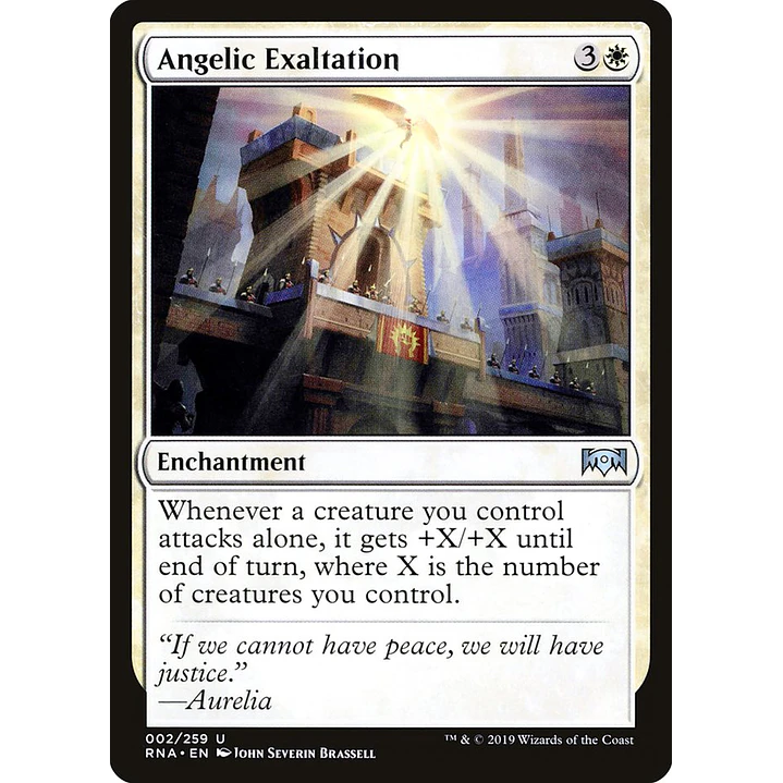 Angelic Exaltation | Inglés | NM | RNA 1