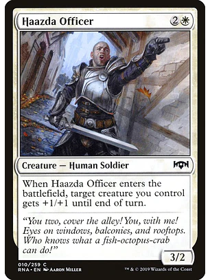 Haazda Officer | Inglés | NM | RNA