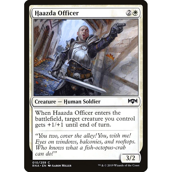 Haazda Officer | Inglés | NM | RNA 1