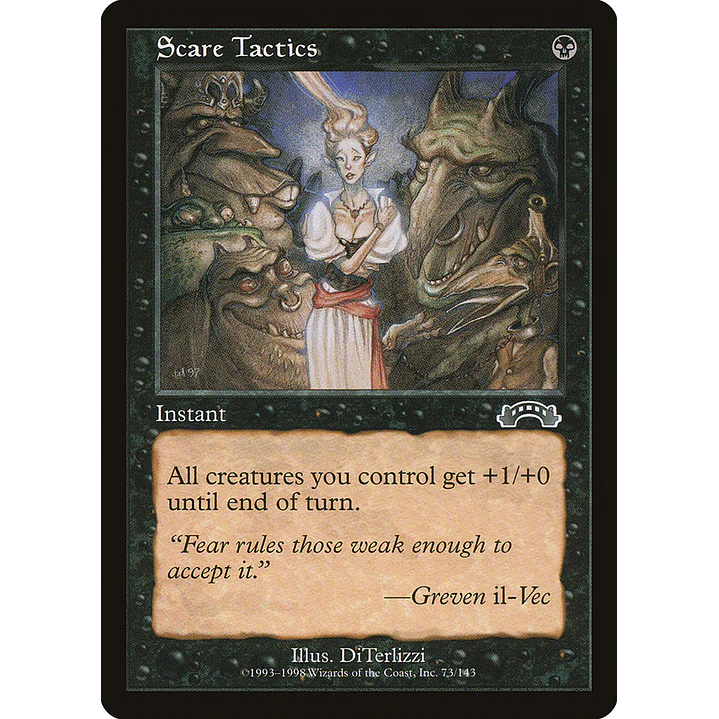 Scare Tactics (Retro Frame) | Español | HP | EXO 1