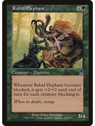 Rabid Elephant (Retro Frame) | Español | NM | ODY