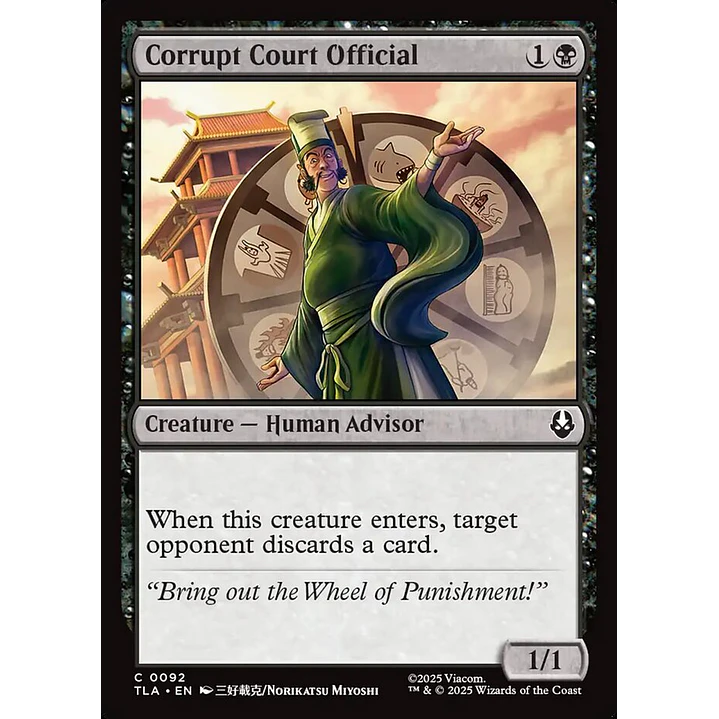 Corrupt Court Official | Inglés | NM | TLA 1