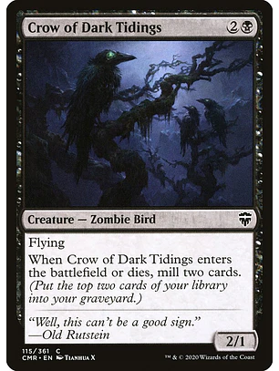 Crow of Dark Tidings | Inglés | NM | CMR