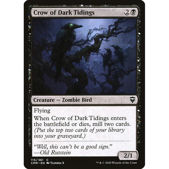 Crow of Dark Tidings | Inglés | NM | CMR 1