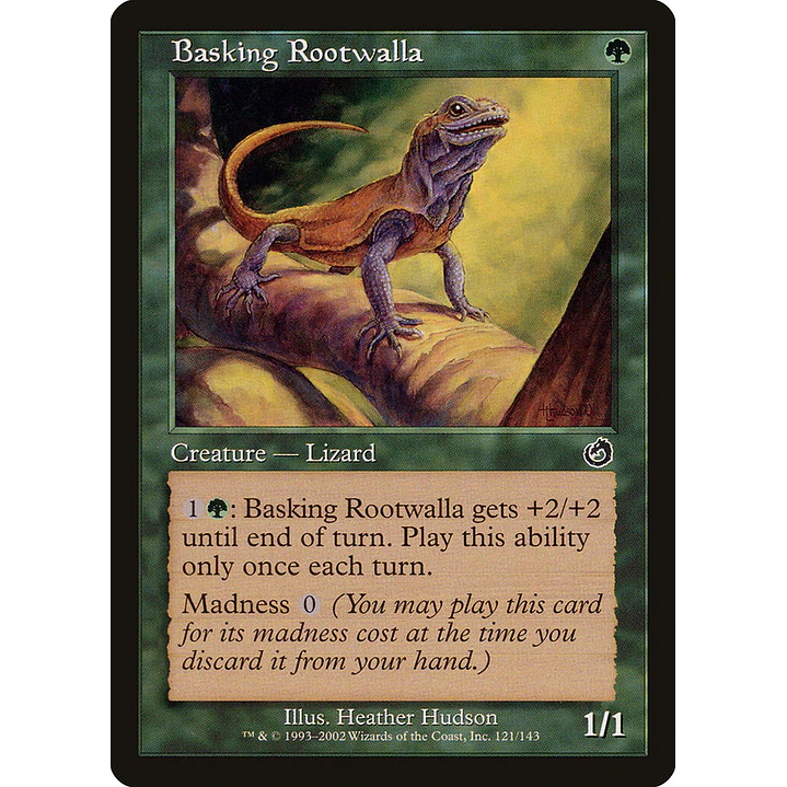 Basking Rootwalla (Retro Frame) | Español | NM | TOR 1