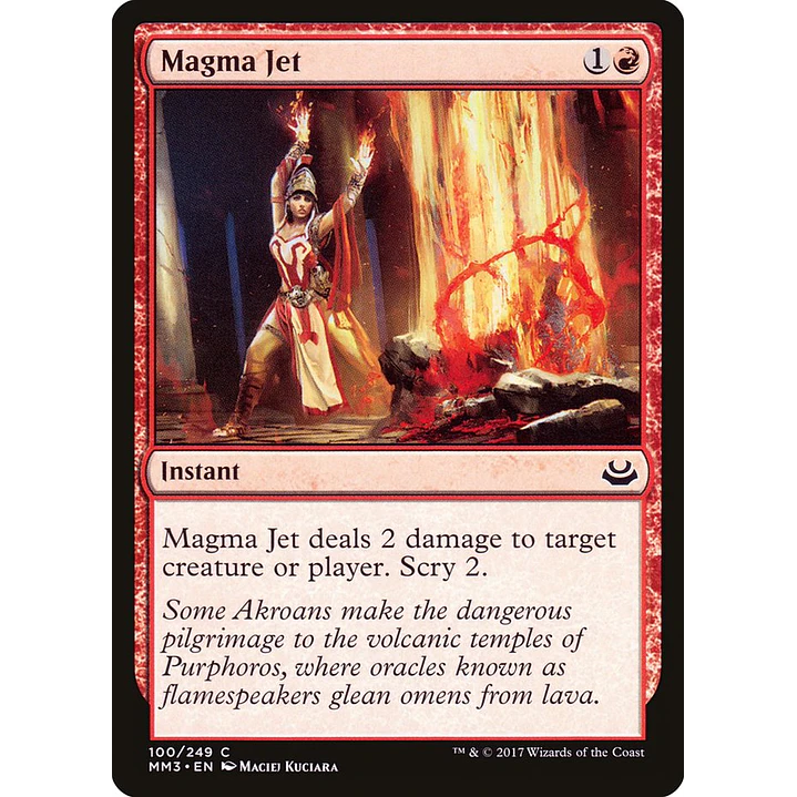 Magma Jet | Inglés | NM | MM3 1