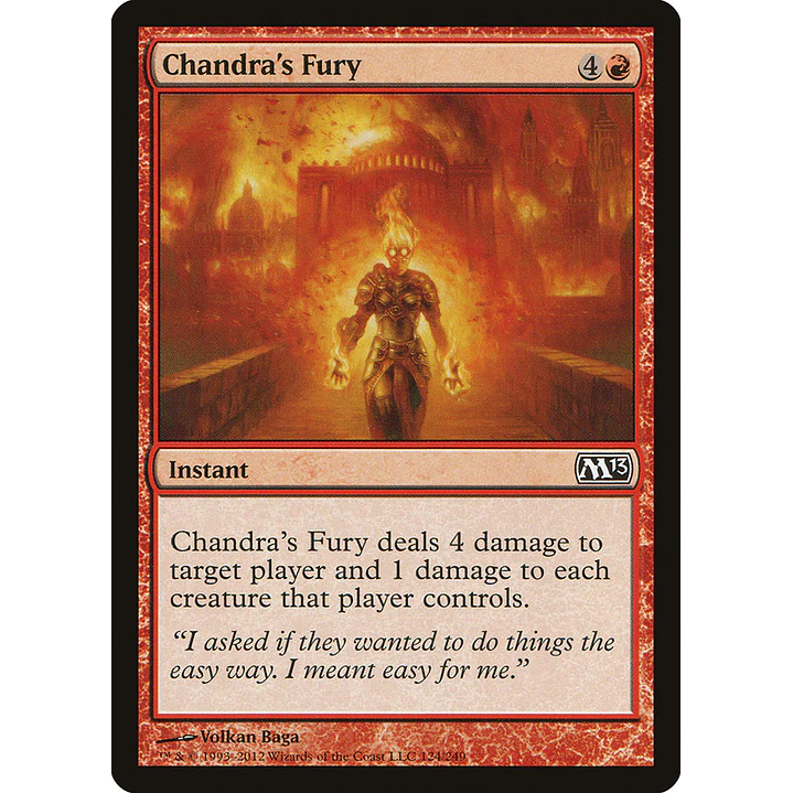 Chandra's Fury | Inglés | NM | M13 1