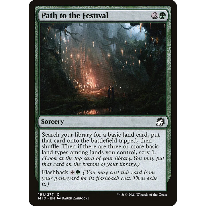 Path to the Festival | Español | NM | MID 1