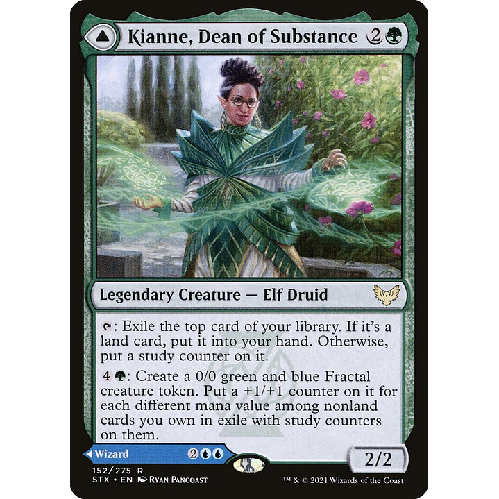 Kianne, Dean of Substance // Imbraham, Dean of Theory | Japonés | NM | STX 1