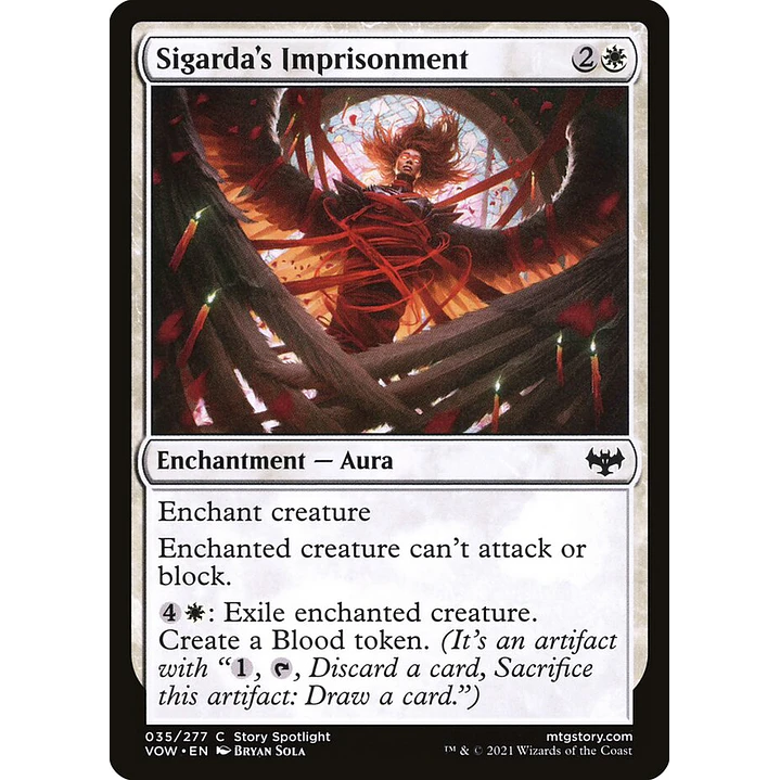 Sigarda's Imprisonment | Inglés | NM | VOW 1