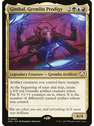Gimbal, Gremlin Prodigy (foil) | Inglés | NM | MOC