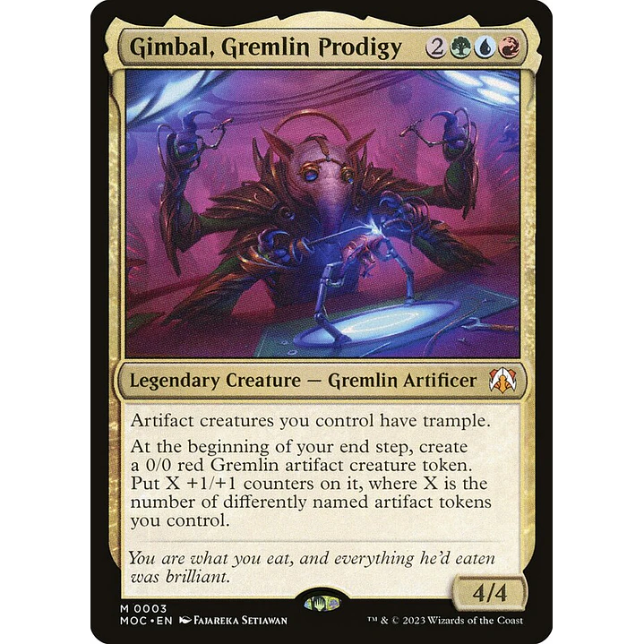 Gimbal, Gremlin Prodigy (foil) | Inglés | NM | MOC 1